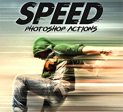 极品PS动作－速度与激情(含高清视频教程)：Speed - Photoshop actions